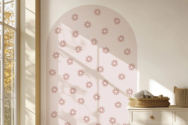 flowers wall stickers for kids