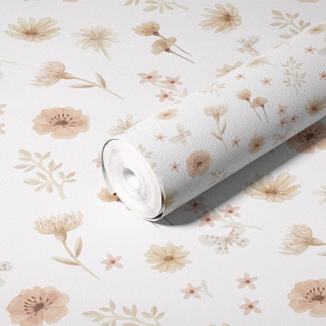 flower wallpaper / wallpaper with flowers / children's wallpaper / pastelowe love wallpaper