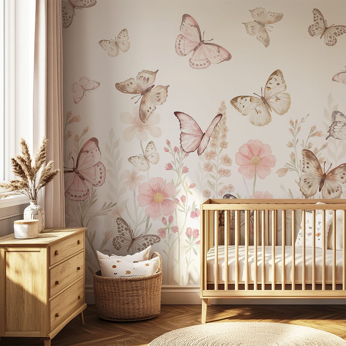 wallpaper flowers / floral wallpaper / wallpaper for kids / wallpaper pastelowe love